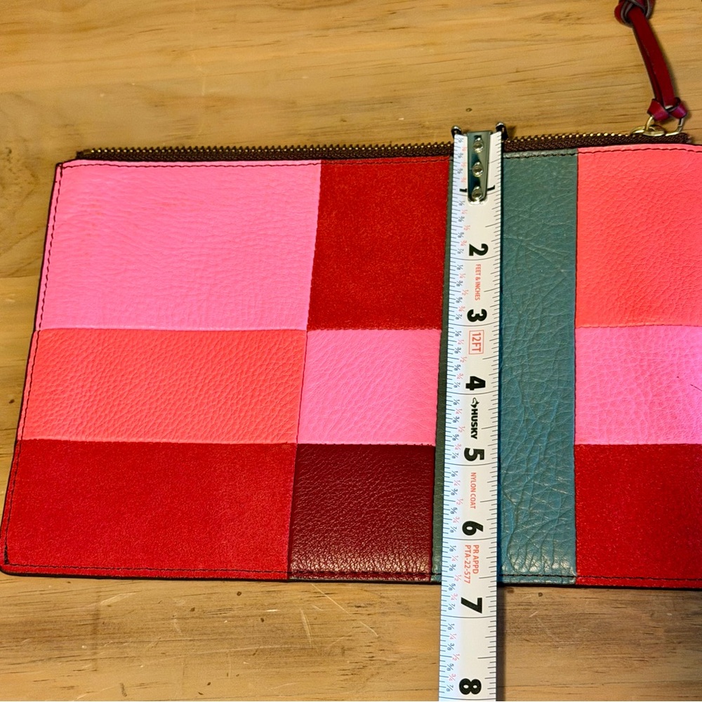 Fossil Multicolor Patchwork Clutch - image 8